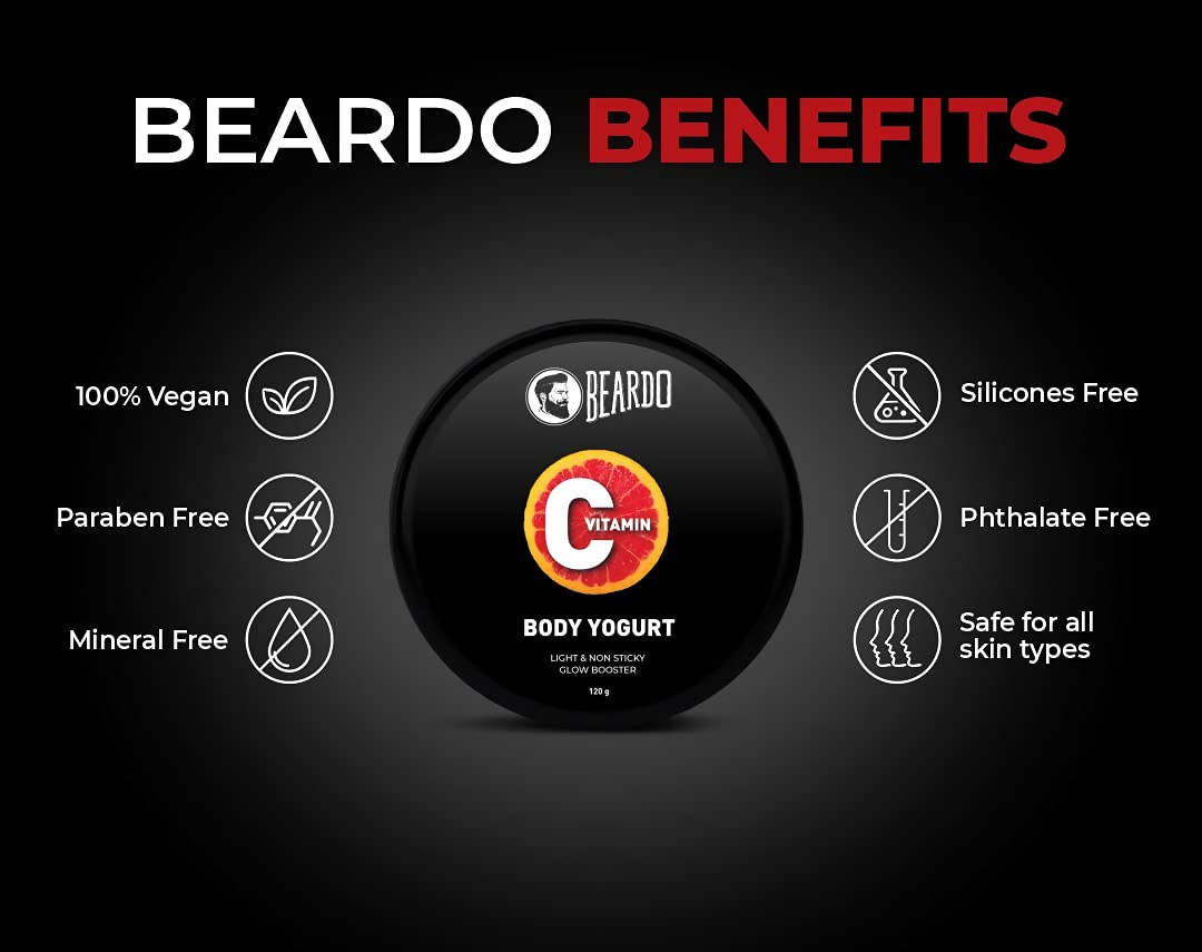 Beardo Vit-C Body Yogurt - Distacart