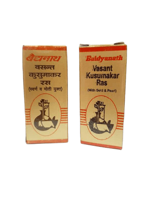 Baidyanath Basantkusmakar Ras - 25 Tablets - Distacart