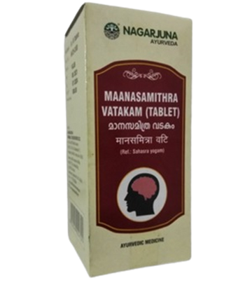 Nagarjuna Ayurveda Maanasamithra Vatakam - Distacart