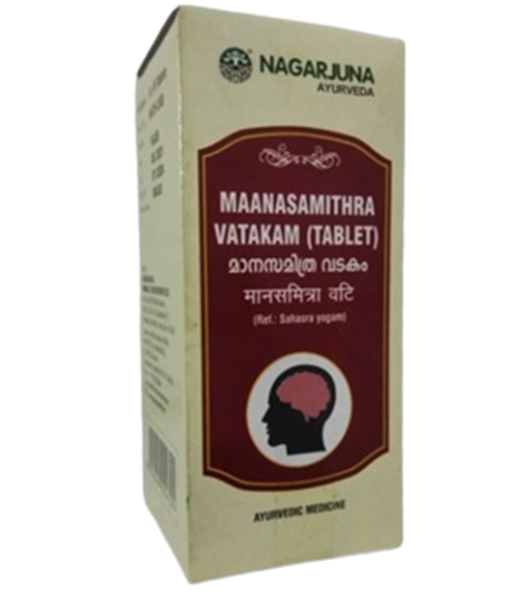 Nagarjuna Ayurveda Maanasamithra Vatakam - Distacart