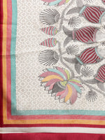 Thumbnail for Saree Mall Mustard Yellow Printed Bhagalpuri Saree - Distacart