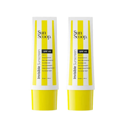 Sun Scoop Invisible Sunscreen SPF 40 - Distacart