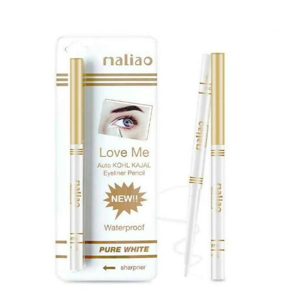 Maliao 24Hrs Stay Love Me Waterproof Smudgeproof White Kajal - Distacart