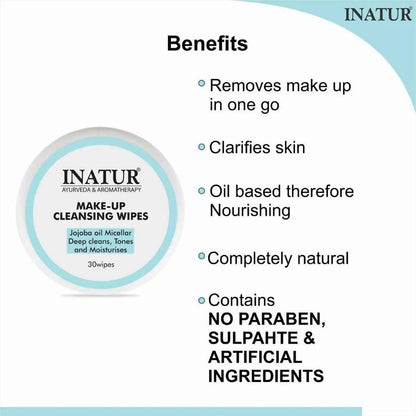 Inatur Make-up Cleansing Wipes