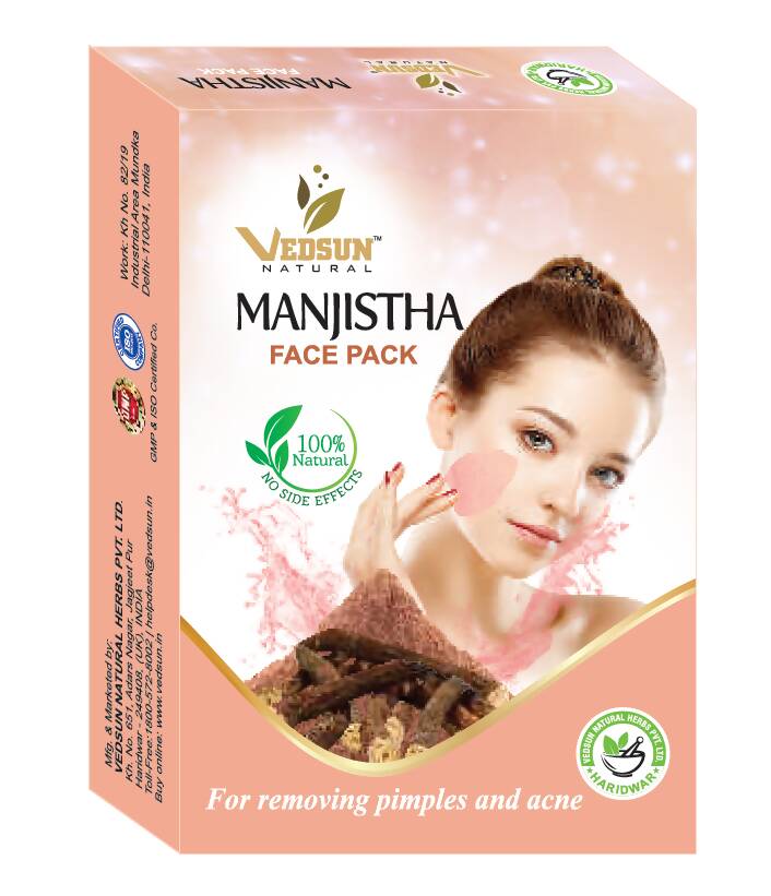 Vedsun Naturals Manjistha Face Pack - Distacart