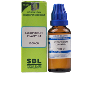 SBL Homeopathy Lycopodium Clavatum Dilution 1000 CH