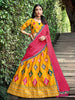 Myra Yellow Silk Embroidered Designer Lehenga Choli - Distacart