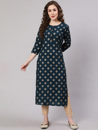 Kalini Women Ethnic Motifs Printed Kurta - Distacart