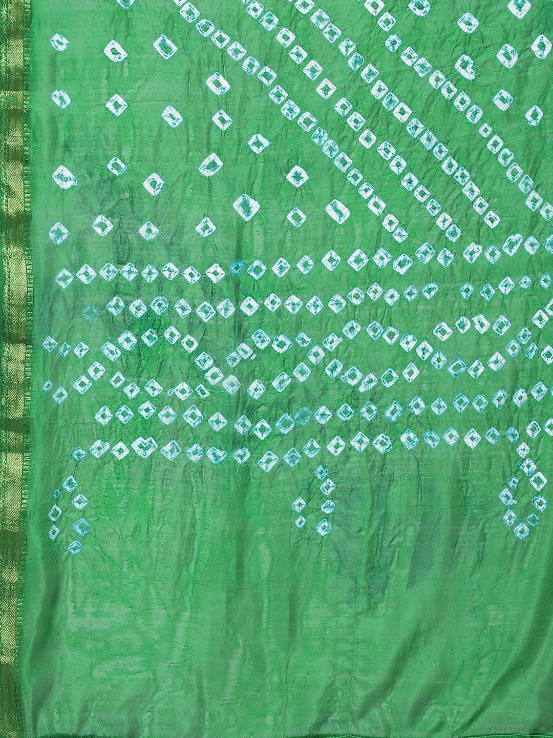 Juniper Women Green Shantoon Bandhani Na Dupatta - Distacart