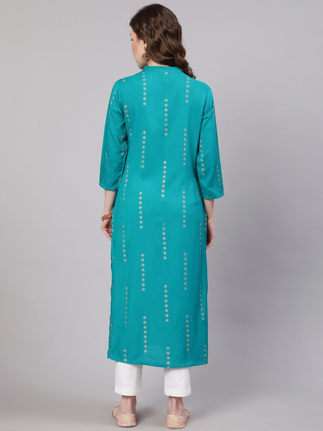 Kalini Floral Printed Floral Kurta - Distacart