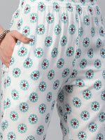 Thumbnail for Kalini Ethnic Motifs Printed Panelled Gotta Patti Kurta with Trousers - Distacart
