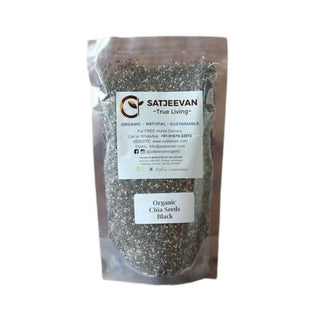 Satjeevan Organic Chia Seeds Black - Distacart