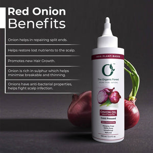 The Organic Forest Red Onion Oil