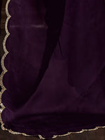 Thumbnail for Saree Mall Embellished Border Pure Chiffon Sarees - Distacart