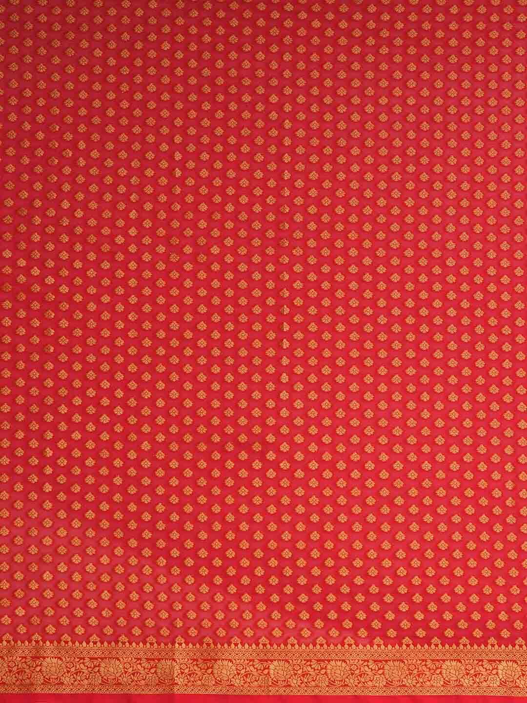 Anouk Woven Design Zari Pure Georgette Kanjeevaram Saree - Distacart