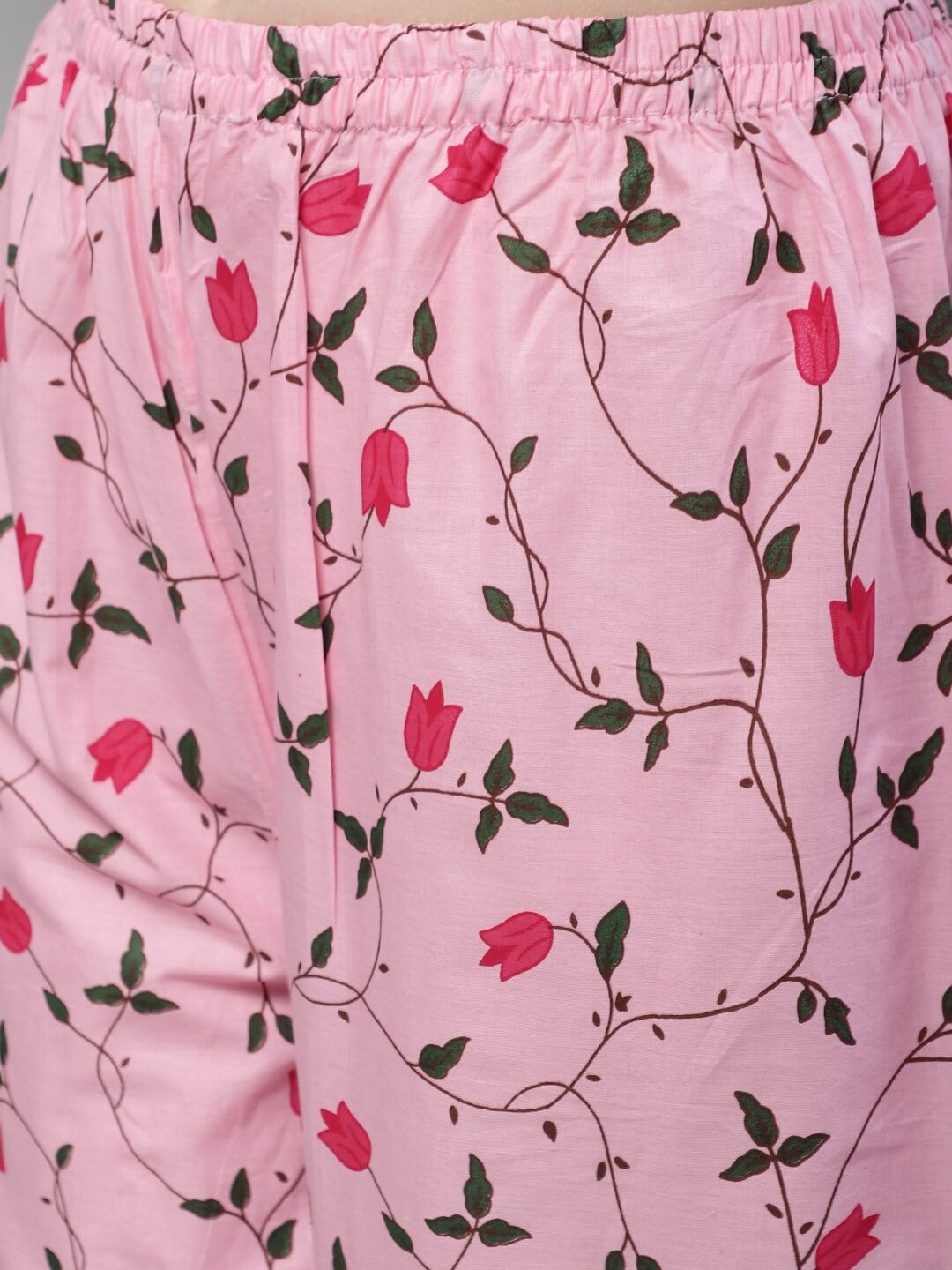 Kalini Floral Printed Kurta With Salwar & Dupatta - Distacart