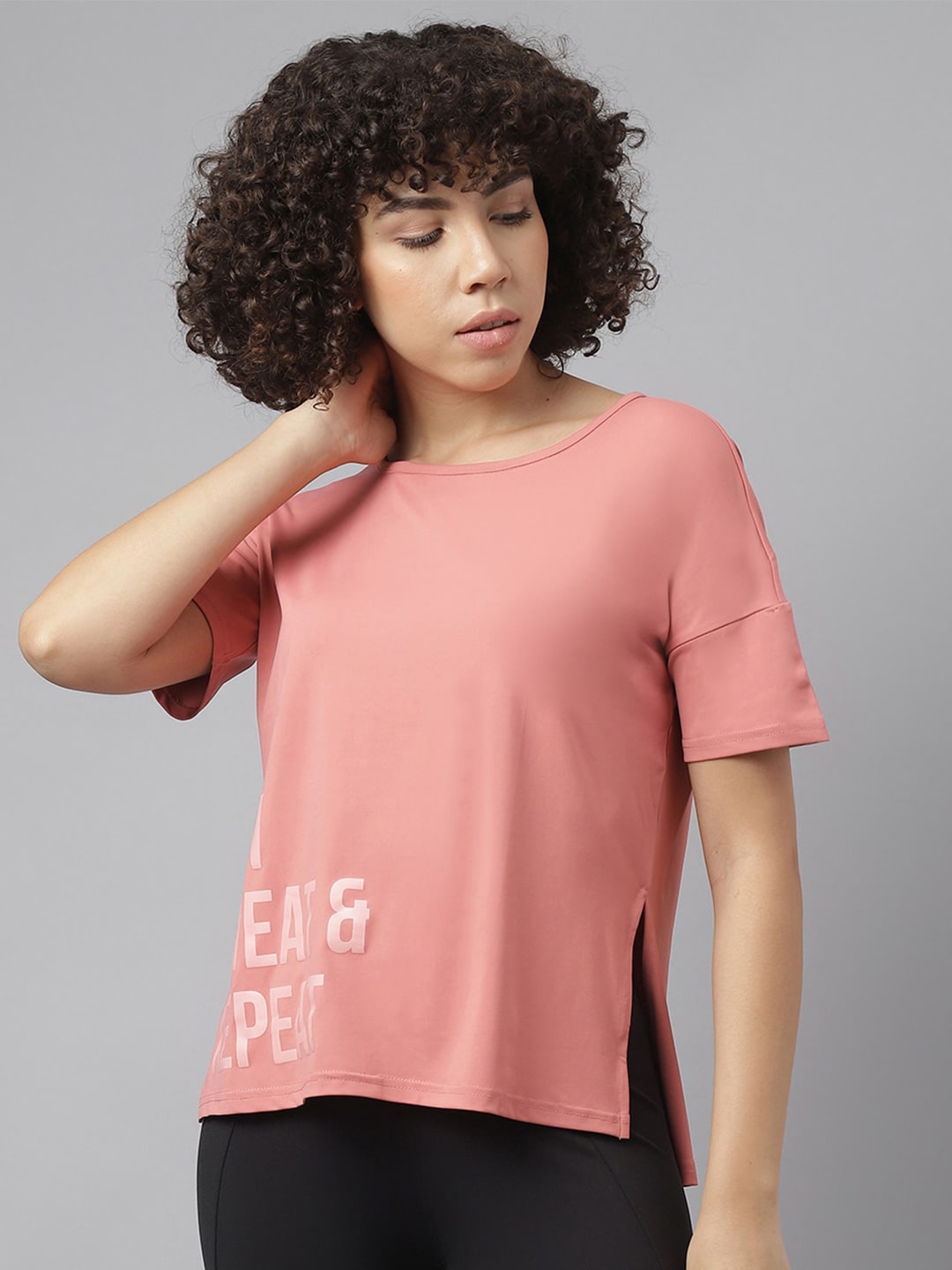 MKH Typography Printed Dri-FIT Sports T-shirt - Distacart
