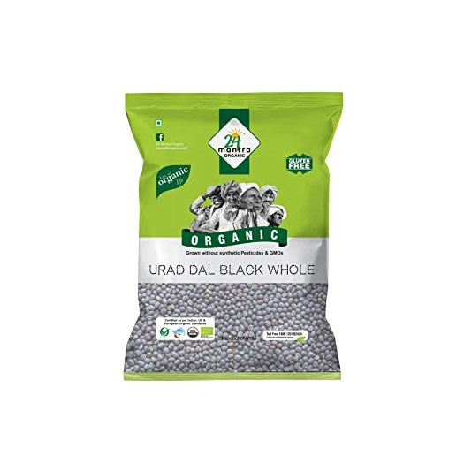  Organic Black Urad, Whole