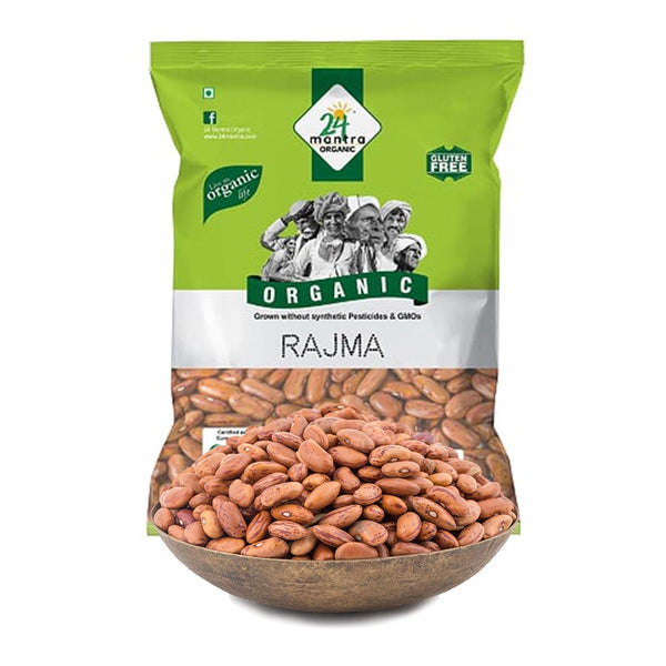 24 Mantra Organic Rajma 500 gm