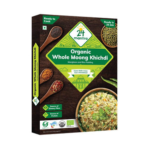 24 Mantra Organic Ready to Cook Whole Moong Khichdi