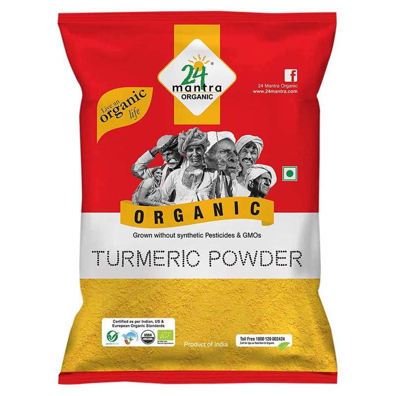 24 Mantra Organic Turmeric Powder - Distacart
