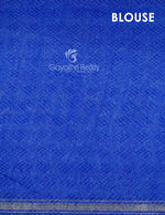 Thumbnail for Combo of Off White and Blue Patan Patola Semi Chanderi Saree By Gayathri Reddy Designer Studio - Distacart
