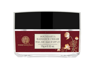 Forest Essentials Soundarya Radiance Cream With 24K Gold & SPF25Forest Essentials Soundarya Radiance Cream With 24K Gold & SPF25
