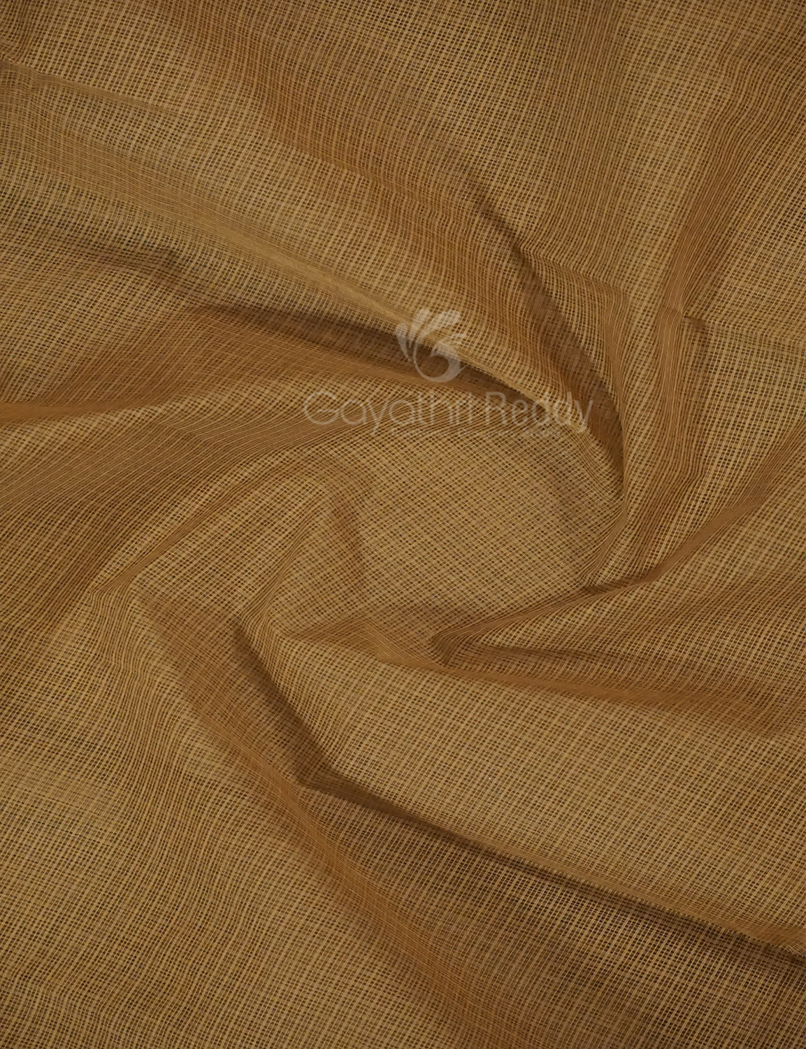 Khaki Green Colour Block Print Pure Kota Cotton Saree By Gayathri Reddy Designer Studio - Distacart