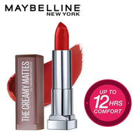 Thumbnail for Maybelline New York Color Sensational Creamy Matte Lipstick / 634 Bold Crimson - Distacart