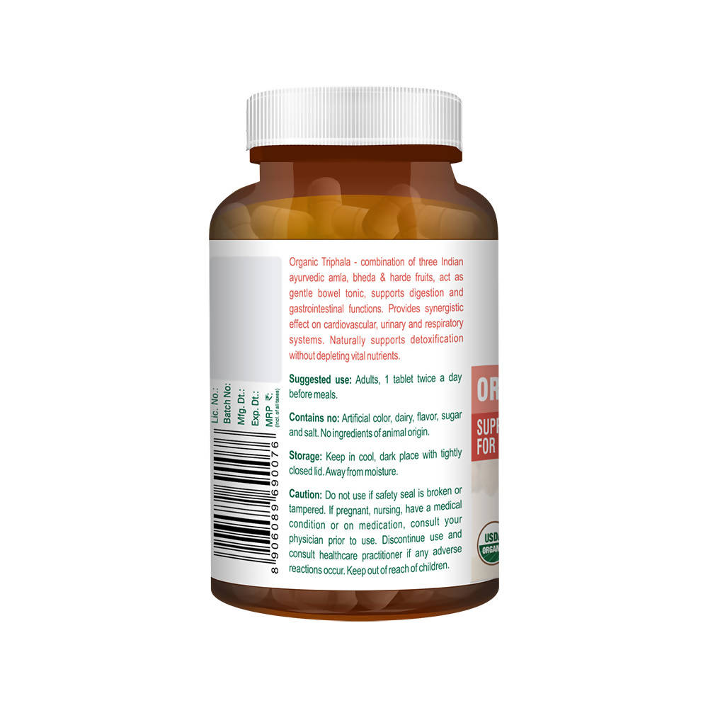 Geo-Fresh Organic Triphala Tablets - Distacart
