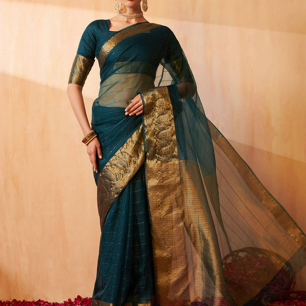 Kalini Woven Design Zari Banarasi Saree - Distacart