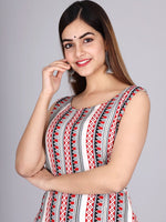 Thumbnail for Kalini Women Multicoloured Printed Straight Kurta with Trouser - Distacart