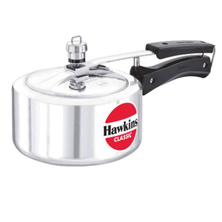 Hawkins Classic Pressure Cooker 2 Litre - Silver (CL20) - Distacart