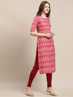 Thumbnail for Kalini Women Pack of 2 Geometric Printed Crepe Kurtas - Distacart