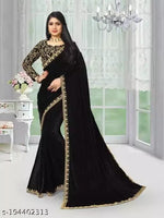Thumbnail for Kalini Embroidered Bordered Saree - Distacart