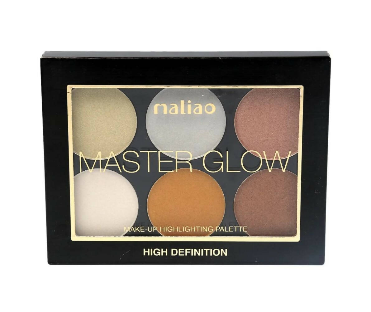 Maliao Professional High Definition Master Glow Makeup Highlighting Palette M157 Shade 1 - Distacart