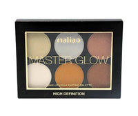 Thumbnail for Maliao Professional High Definition Master Glow Makeup Highlighting Palette M157 Shade 1 - Distacart