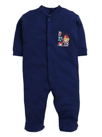 Thumbnail for Daddy - G Rompers/Sleepsuits/Jumpsuit /Night Suits for New Born Babies - Navy Blue - Distacart