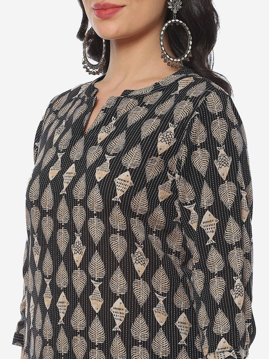 Biba Women Ethnic Motifs Printed Kurta - Distacart