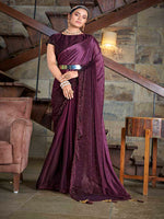 Thumbnail for Kalini Embellished Party Saree - Distacart