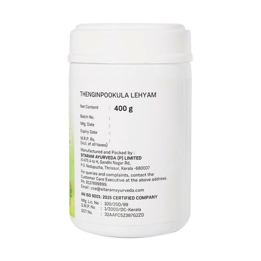 Sitaram Ayurveda Thenginpookula Lehyam - Distacart