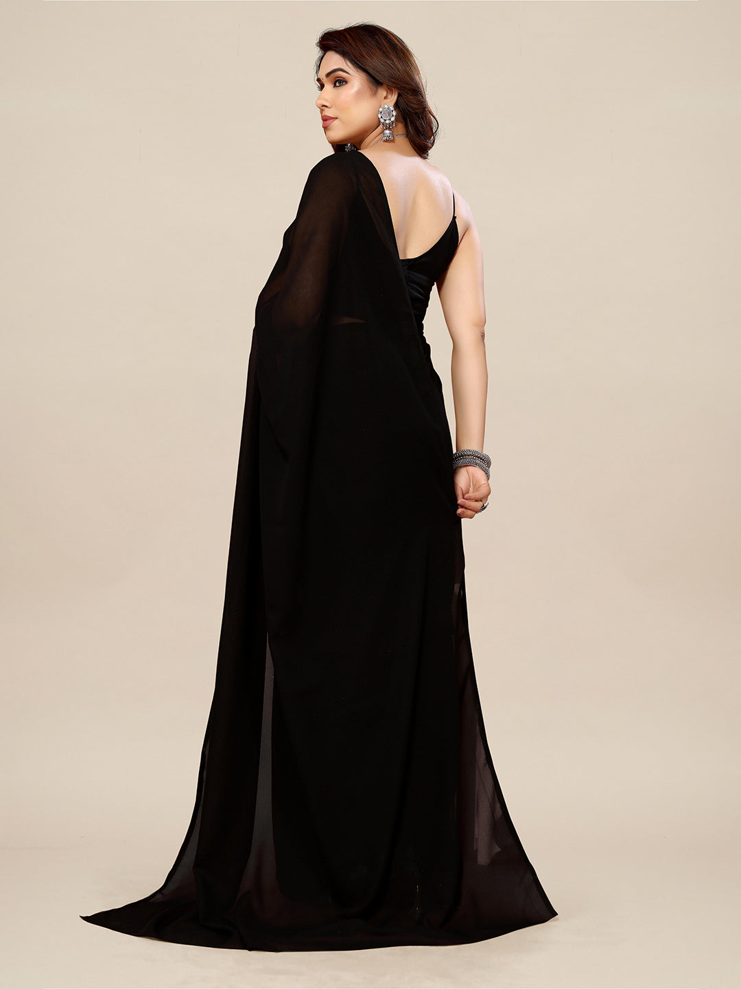 Kalini Pure Georgette Saree - Distacart