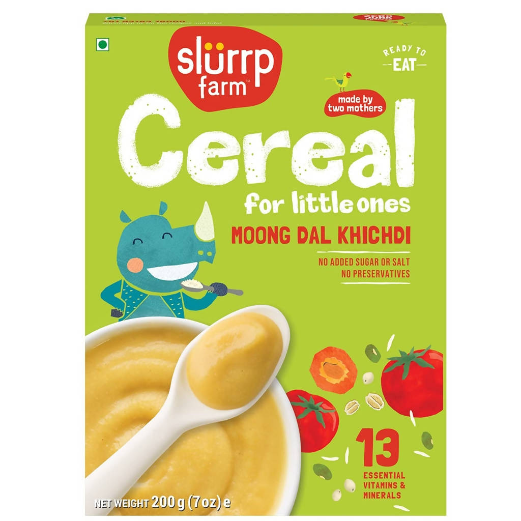 Slurrp Farm Moong Dal Khichdi Cereal for Little Ones