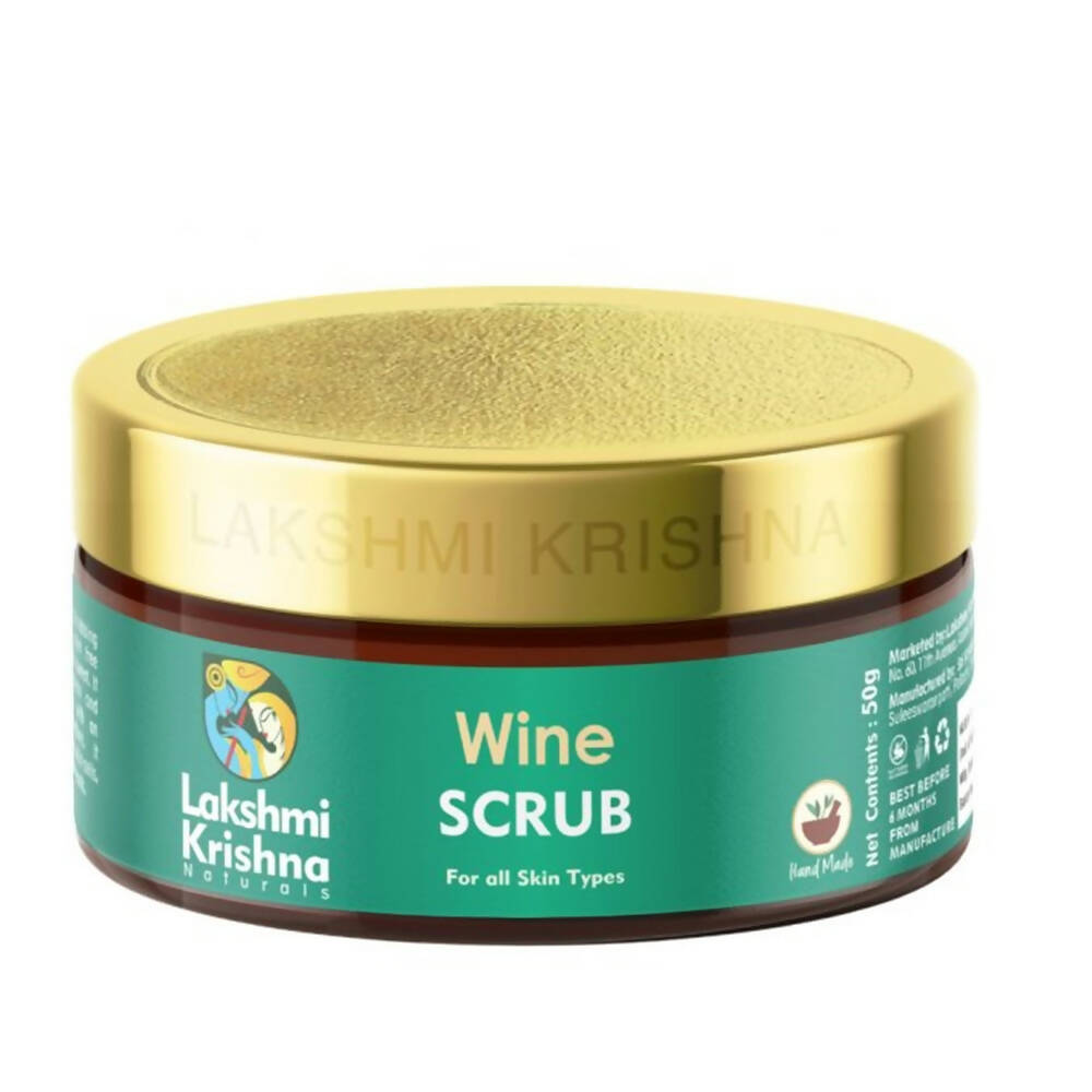 Lakshmi Krishna Naturals Wine Scrub - Distacart