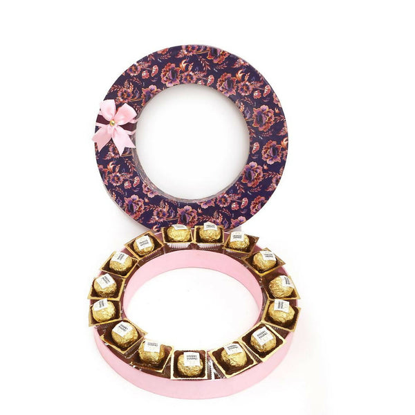 Ghasitaram Round Purple Box Of Channa Laddoos - Distacart