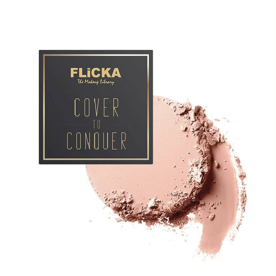 Flicka Cover To Conquer Compact - Ivory - Distacart