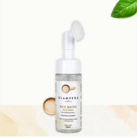 Thumbnail for Glamveda Rice Water Brightening Foaming Face Wash With Soft Silicone Brush