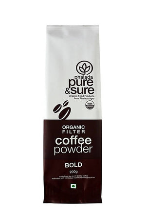 Pure & Sure Organic Filter Coffee Powder - Bold