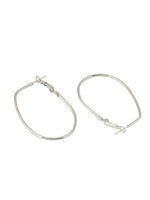 Thumbnail for NVR Women Set of 2 Contemporary Hoop Earrings - Distacart