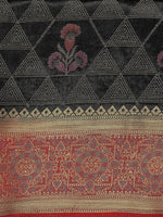 Thumbnail for Mimosa Women's Kanjivaram Art Silk Black Saree - Distacart